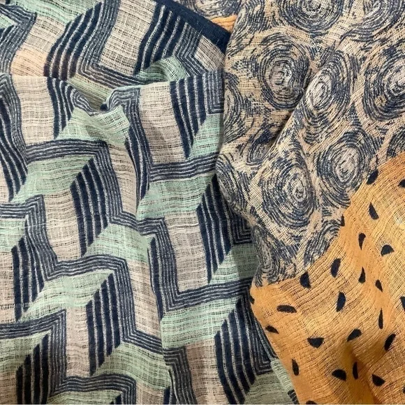 BCBGGeneration Multicolored Print Scarf - Picture 3 of 7